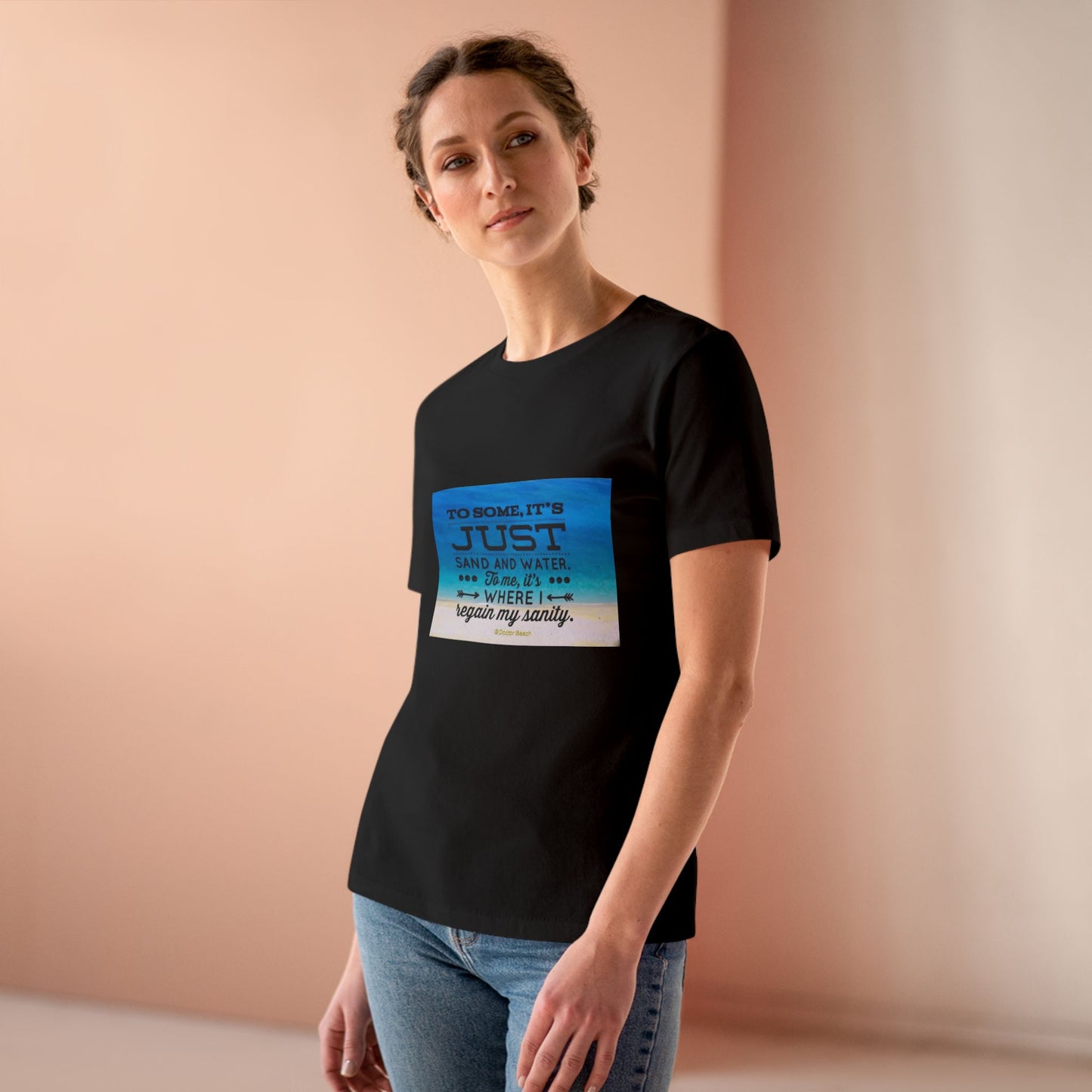 Dr. Beach Women's Short Sleeve Crewneck Tee