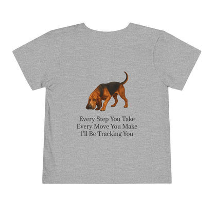 Tracking You Toddler Unisex Short Sleeve Crewneck Tee
