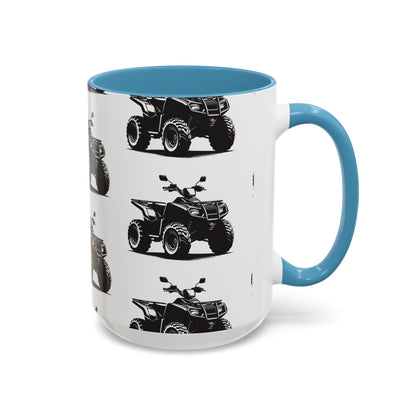 Off The Beaten Path Quad 2-Tone Coffee Mug
