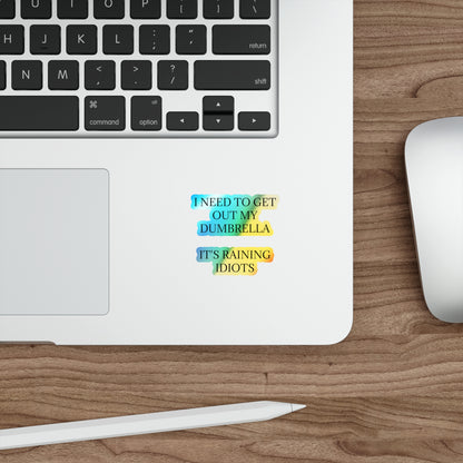 Dumbrella Holographic Sticker