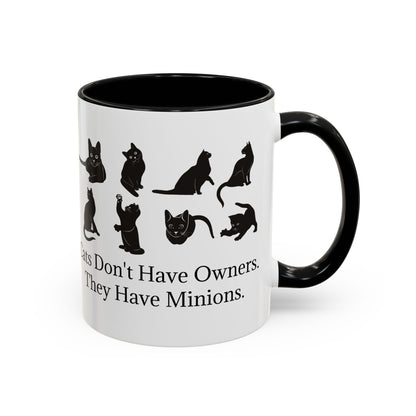 Cat Minions 2-Tone Coffee Mug