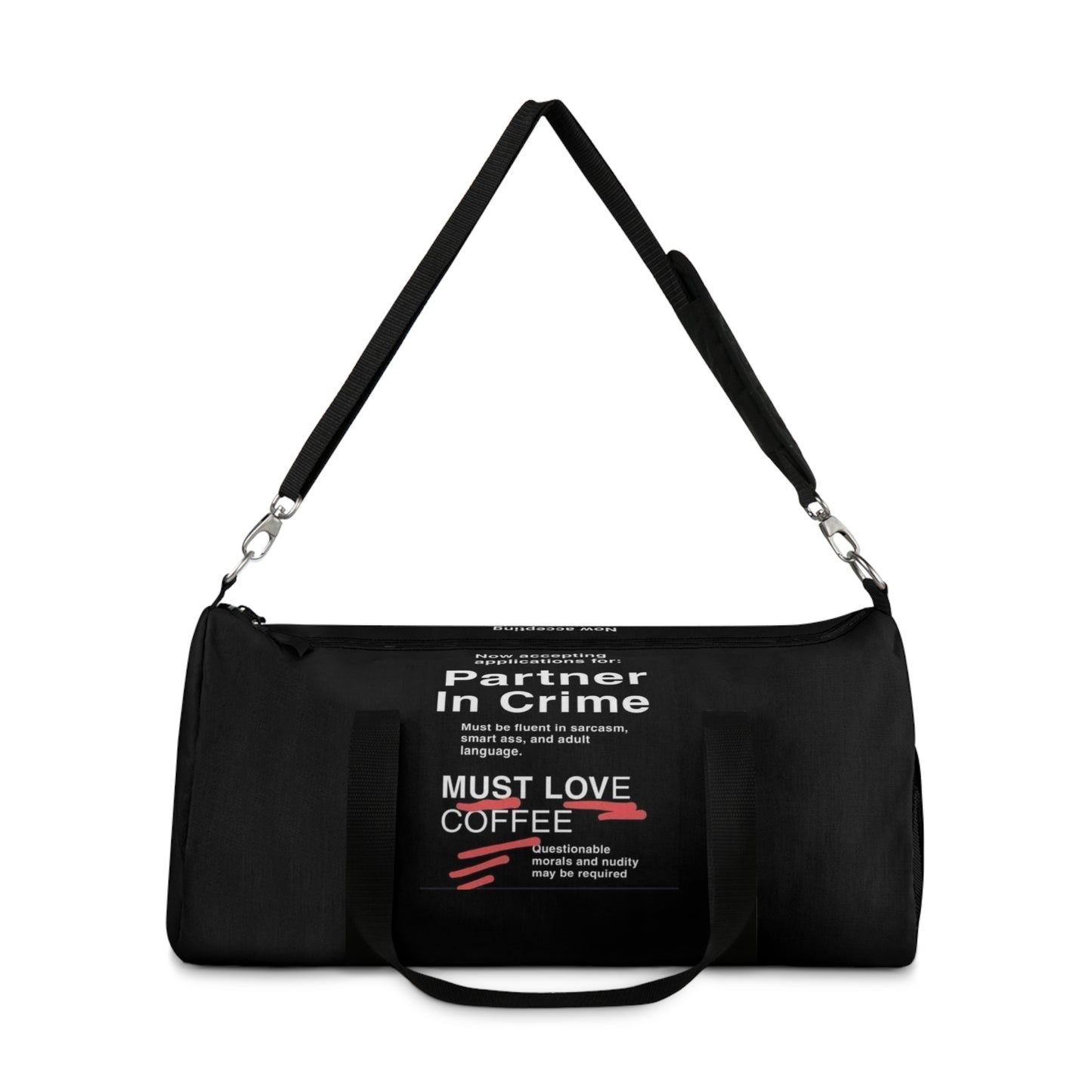 Partner In Crime Duffel Bag