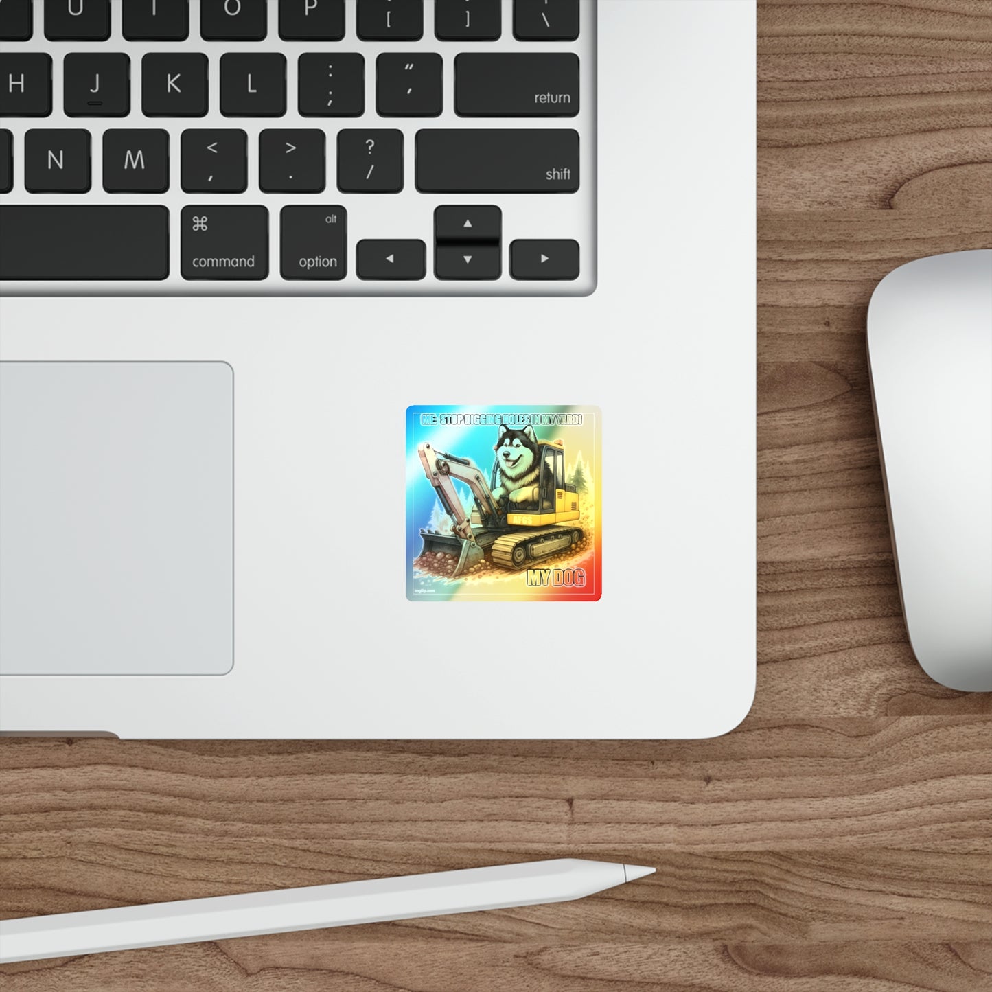 Digmaster Holographic Sticker
