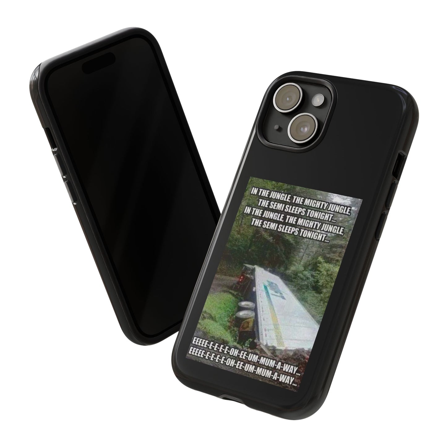 Semi Sleeps iPhone Case