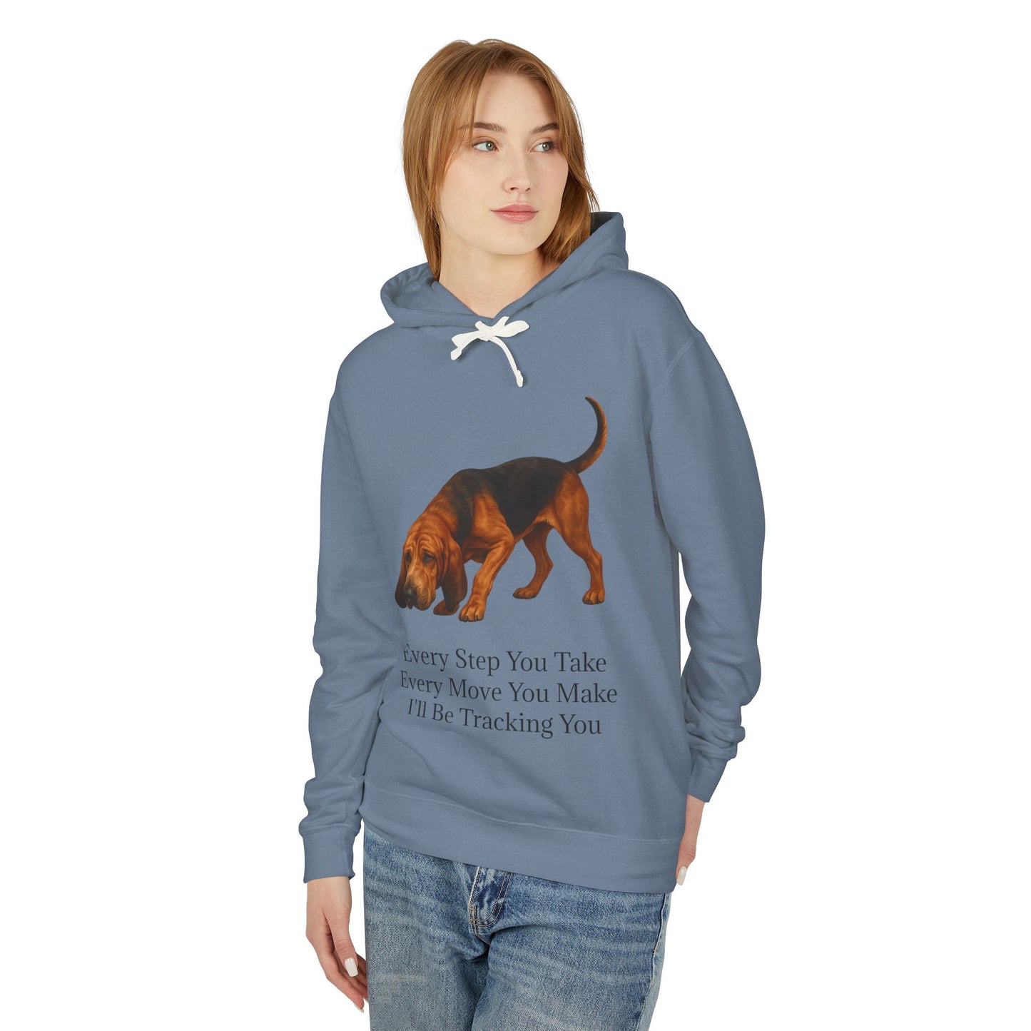 Tracking You Unisex Lightweight Hoodie