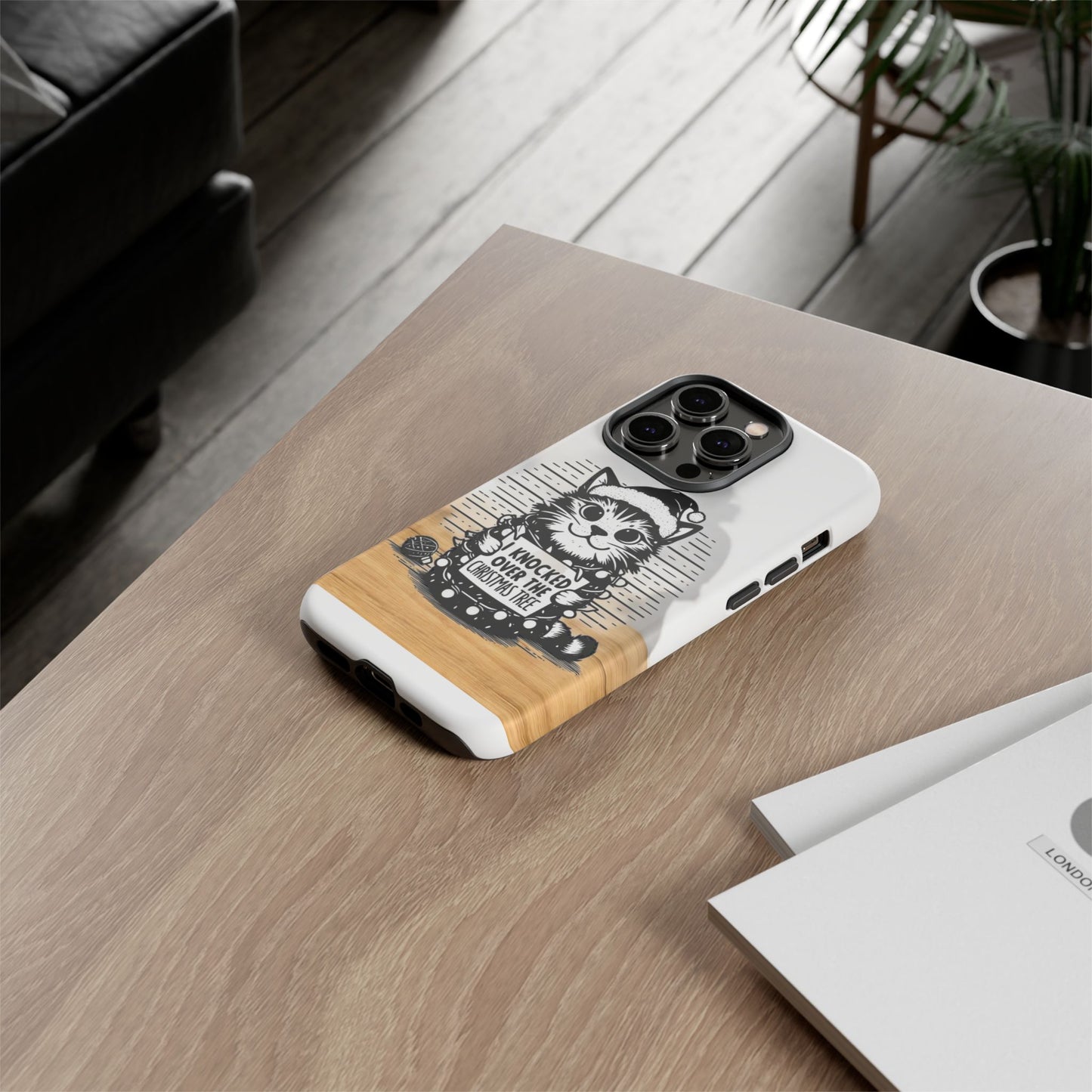 Naughty Cat iPhone Case