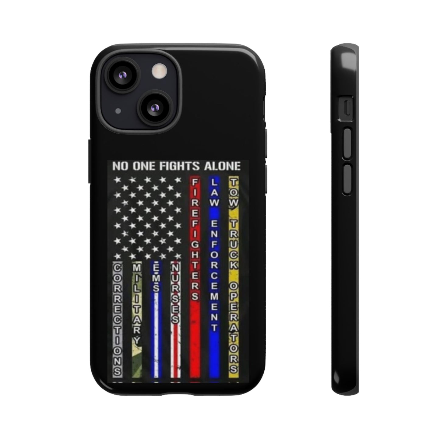 No One Fights Alone iPhone Case