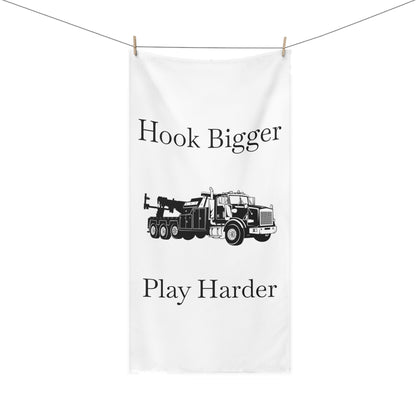 Hook Bigger Mink-Cotton  Beach Towel