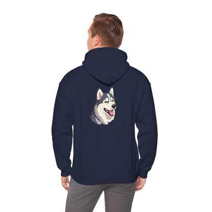 Malamute Head Unisex Hoodie