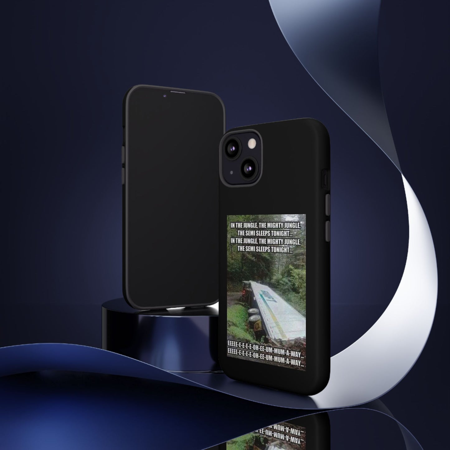 Semi Sleeps iPhone Case