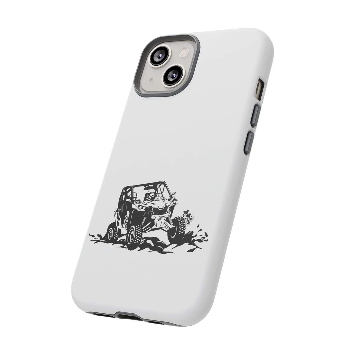 Slingin' Mud Side By Side iPhone Case