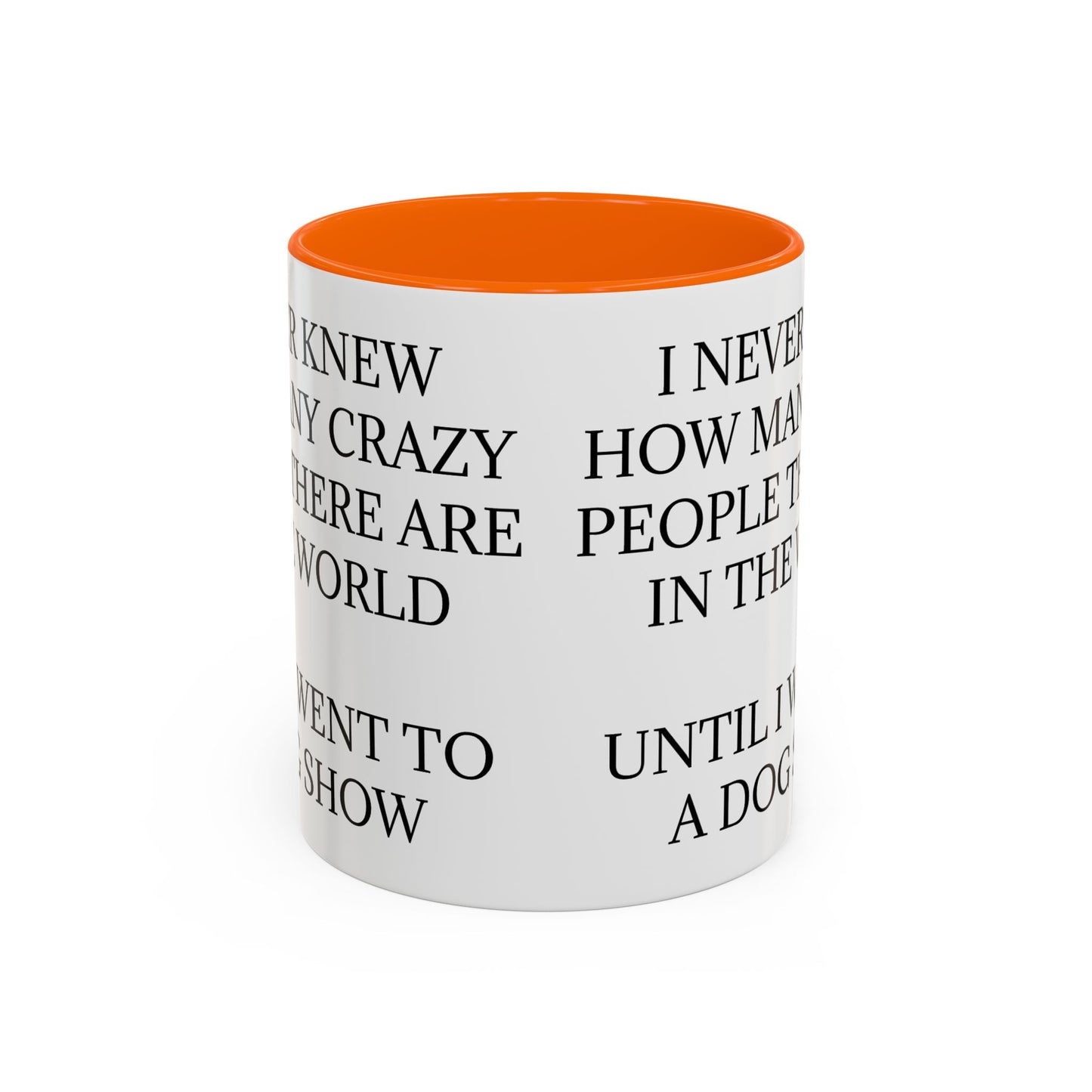 Never Knew 2-Tone Coffee Mug
