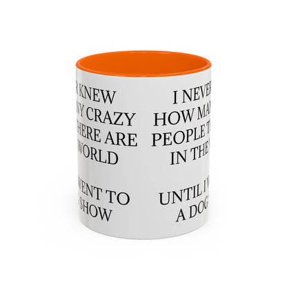 Never Knew 2-Tone Coffee Mug