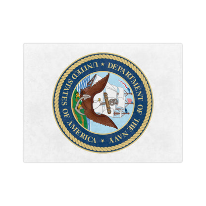 US Navy Velveteen Microfiber Blanket