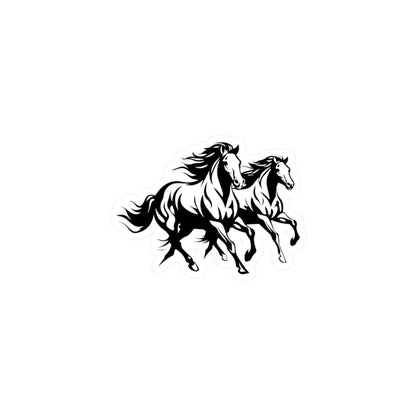 Horsin' Around Vinyl Decal