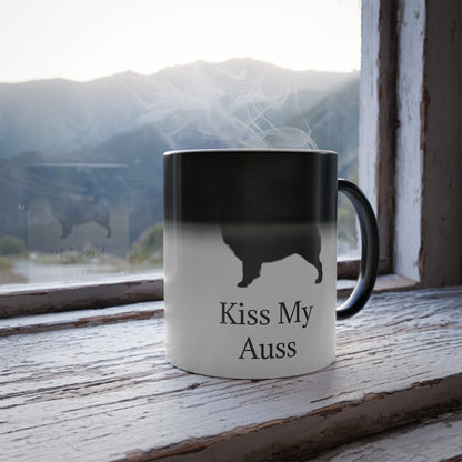 Kiss My Auss Color Changing Mug