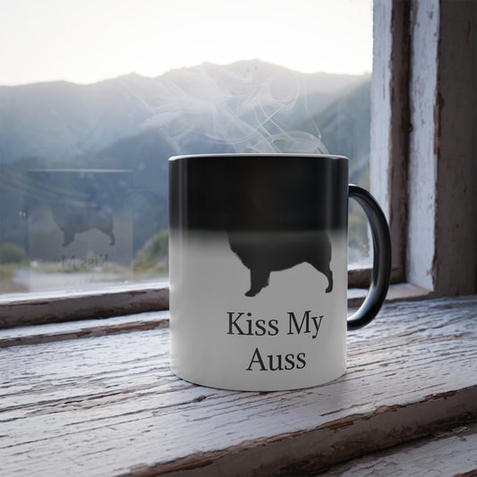 Kiss My Auss Color Changing Mug
