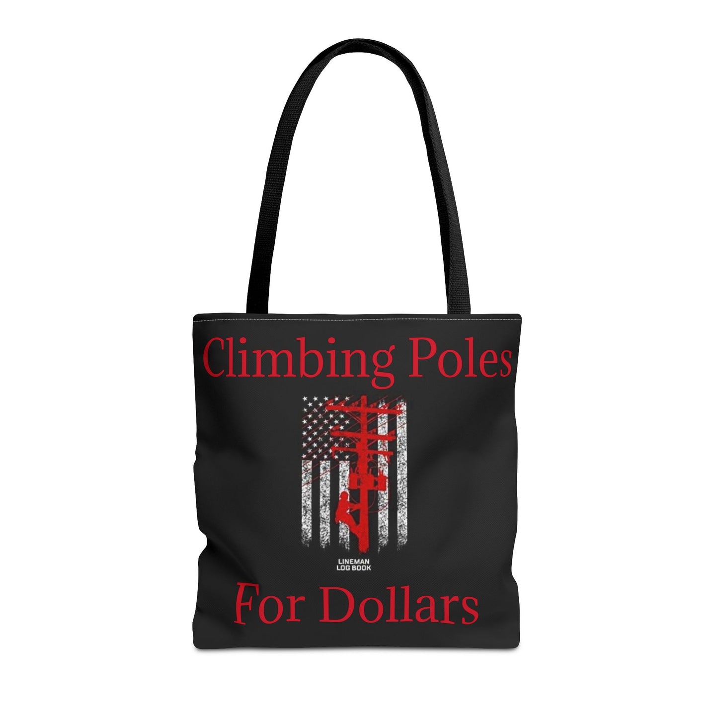 Climbing Poles Tote Bag