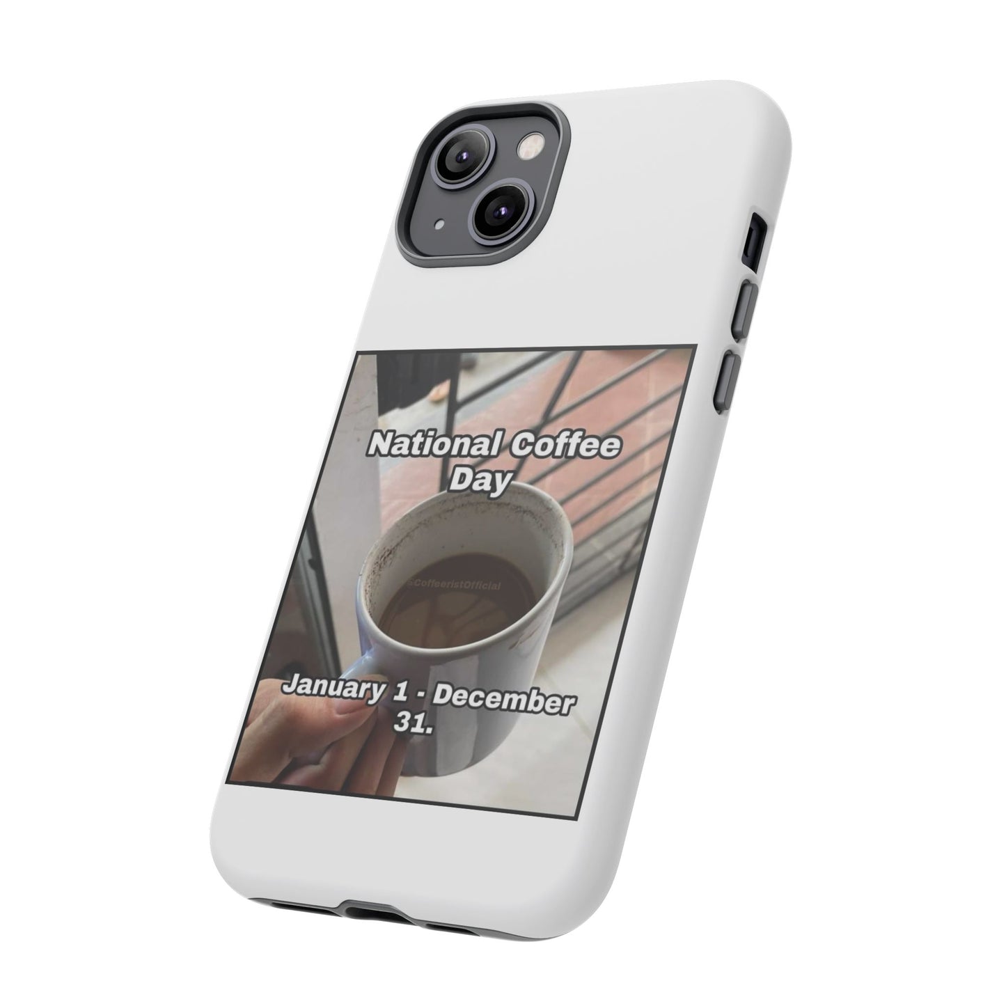 National Coffee Day iPhone Case