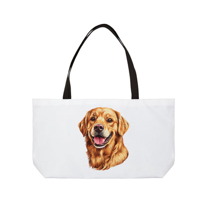Golden Head Weekender Tote Bag