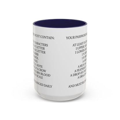 Password 2-Tone Coffee Mug