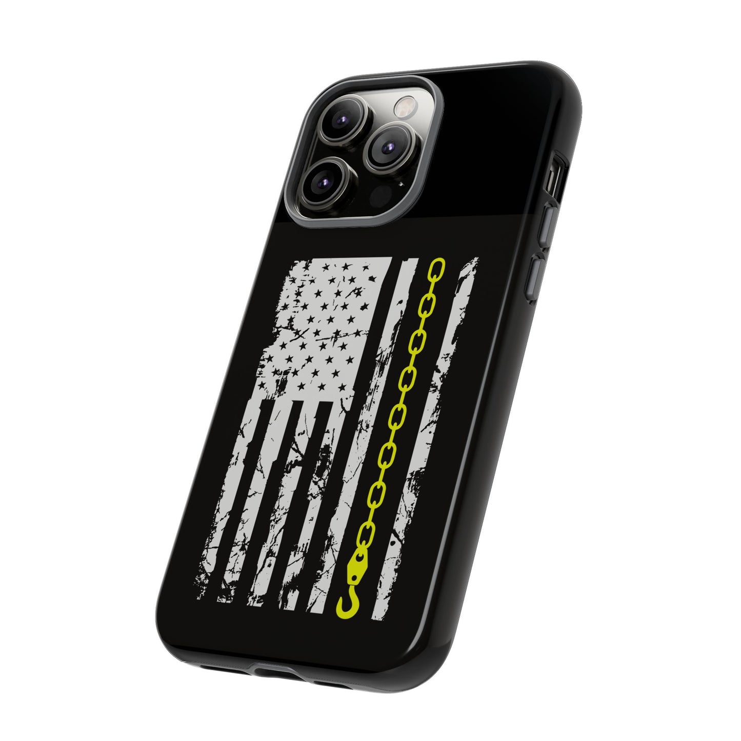 Thin Yellow Line iPhone Case