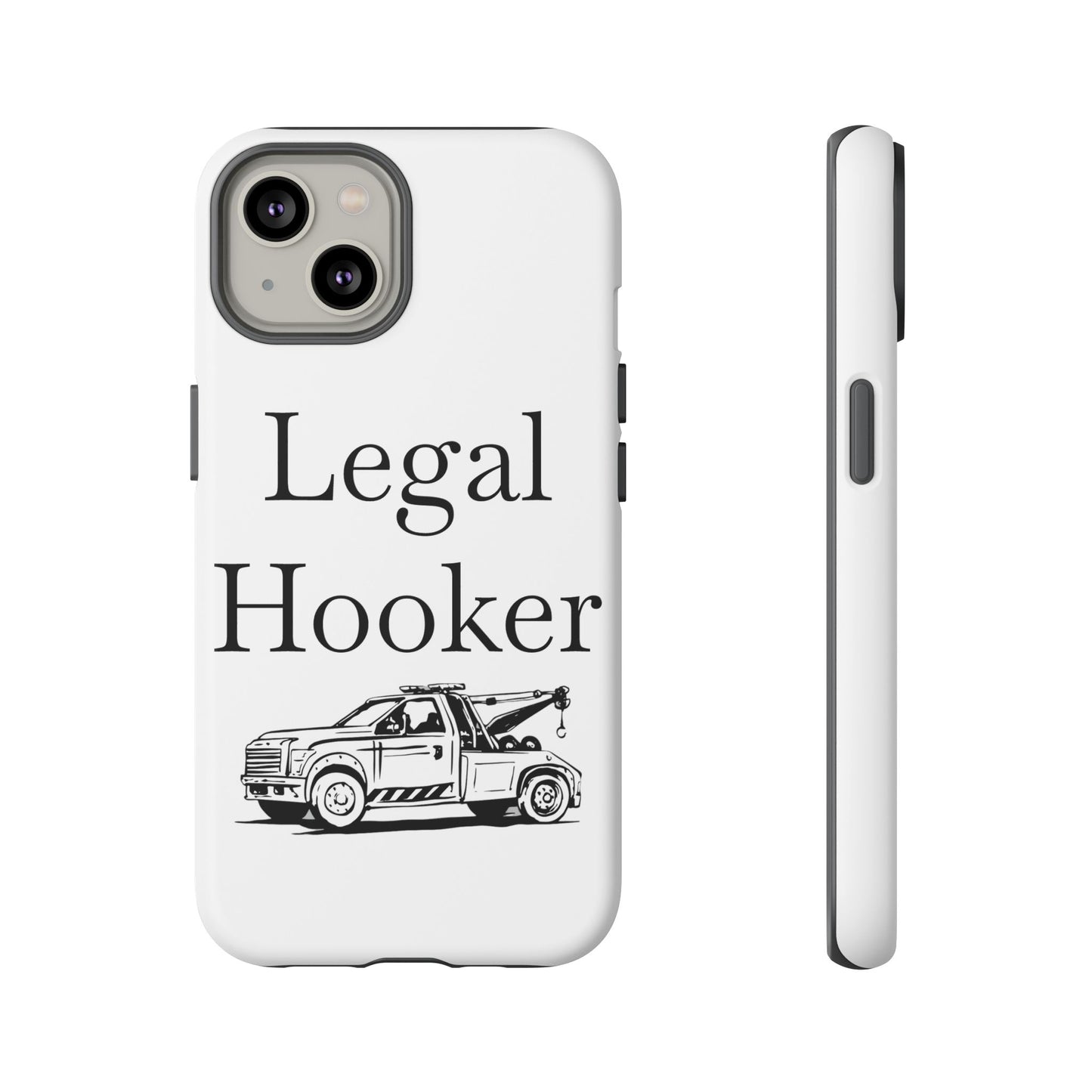 Legal H**ker Wheel Lift Tow Truck iPhone Case
