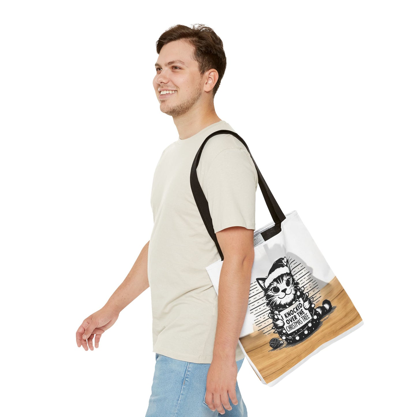 Naughty Cat Tote Bag
