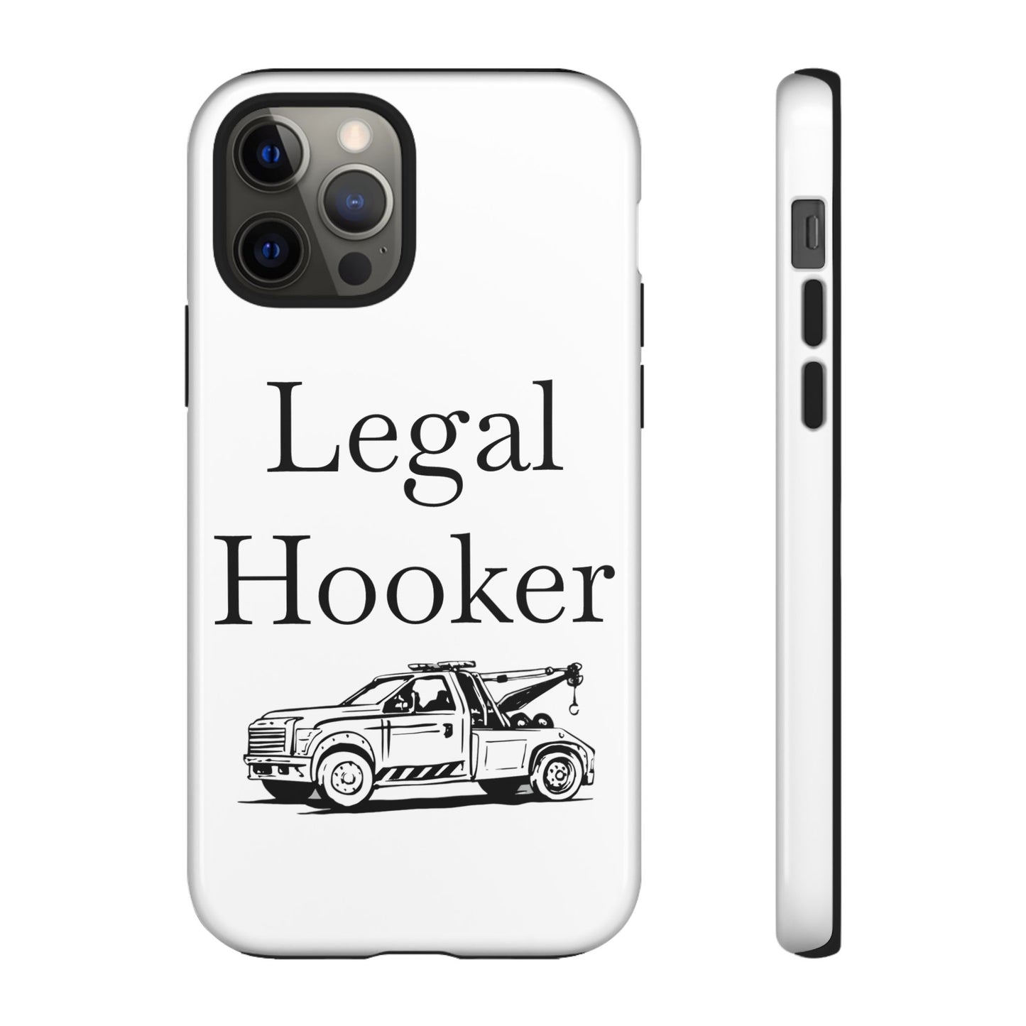 Legal H**ker Wheel Lift Tow Truck iPhone Case