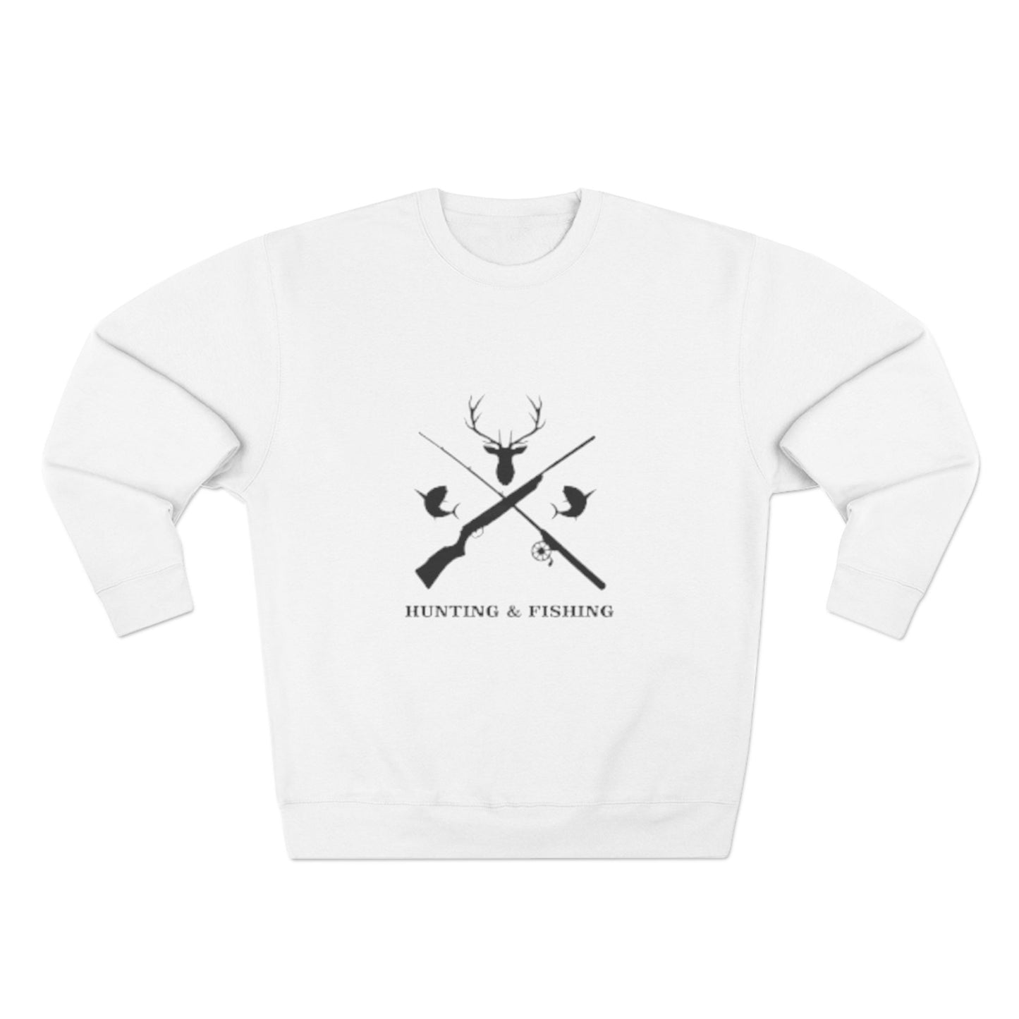 Hunting/Fishing Unisex Crewneck Sweatshirt