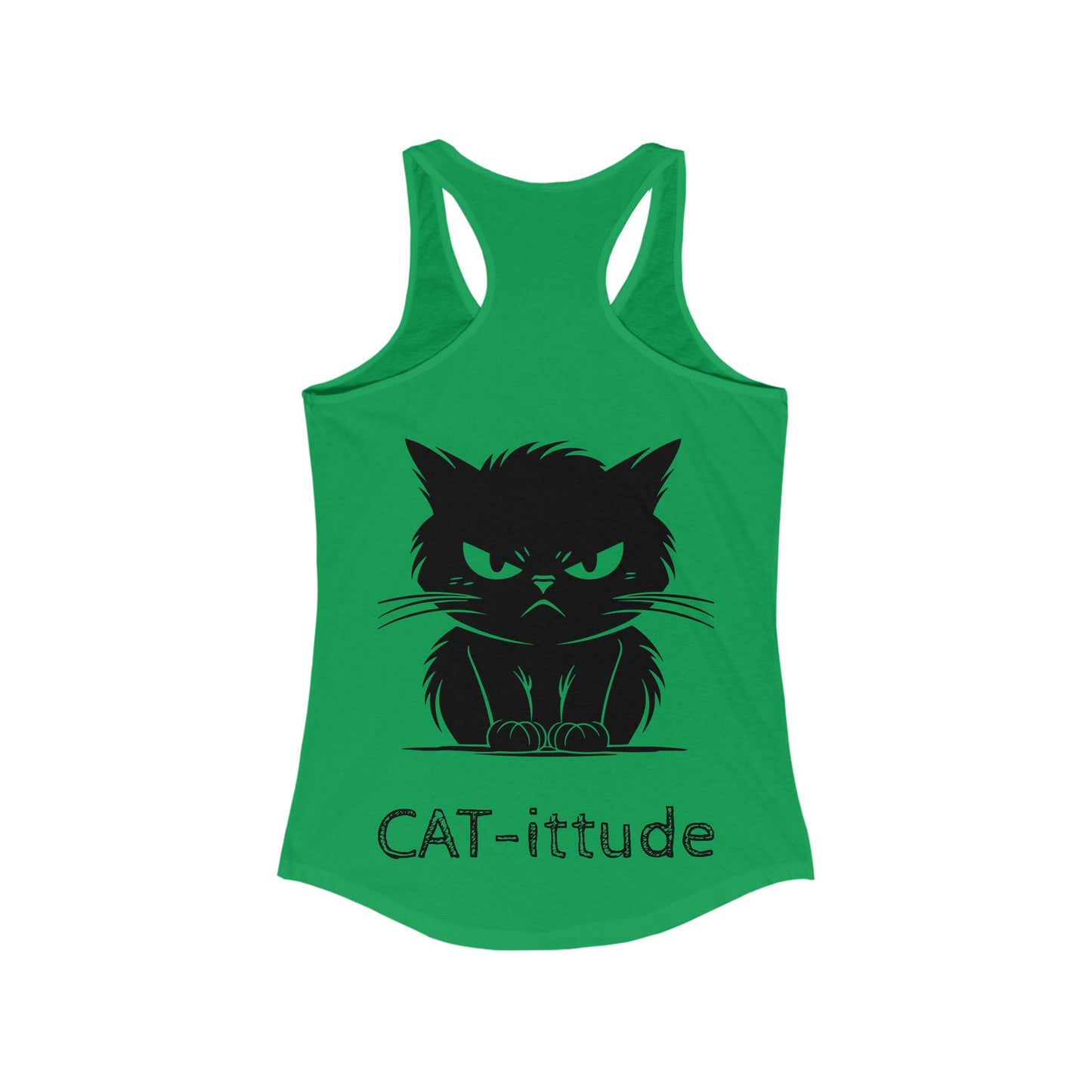 CAT-ittude Women's Racerback Tank