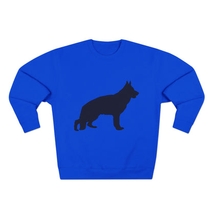 German Shepherd Silhouette Unisex Crewneck Sweatshirt