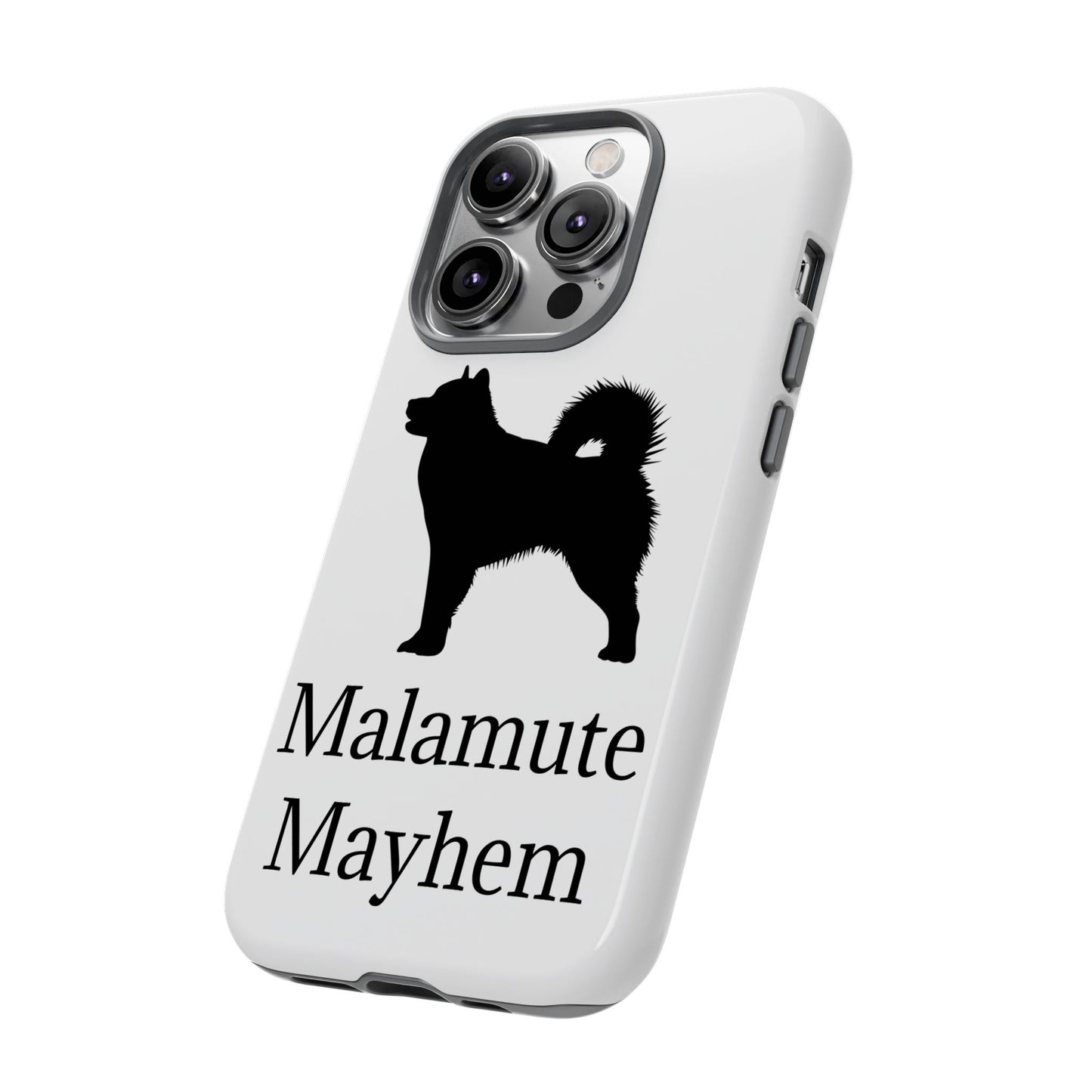 Malamute Mayhem iPhone Case