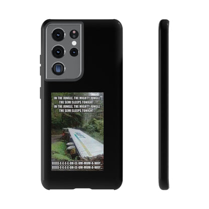 Semi Sleeps Samsung Case