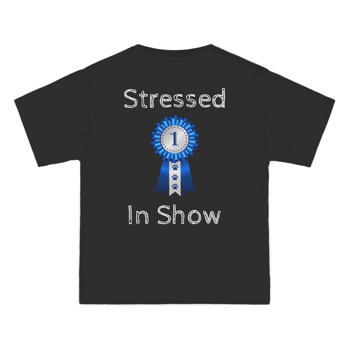 Stressed In Show Men's Short-Sleeve Crewneck Tee