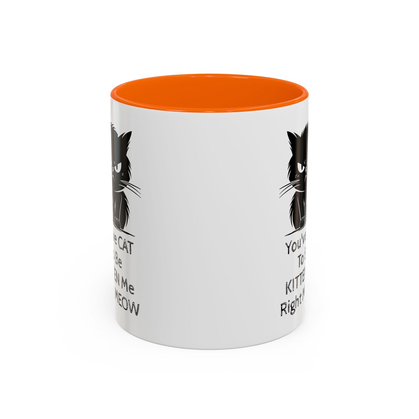 Kitten Me 2-Tone Coffee Mug