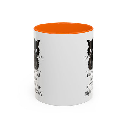 Kitten Me 2-Tone Coffee Mug