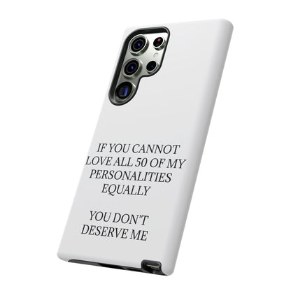 50 Personalities Samsung Case
