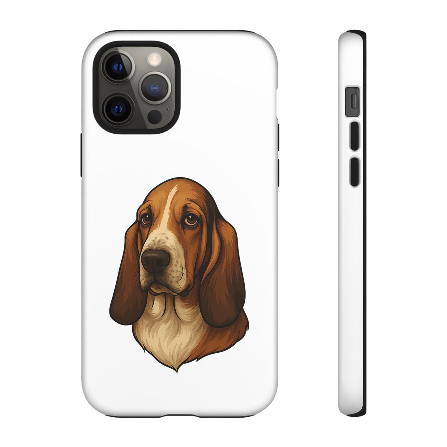 Basset Hound Head iPhone Case