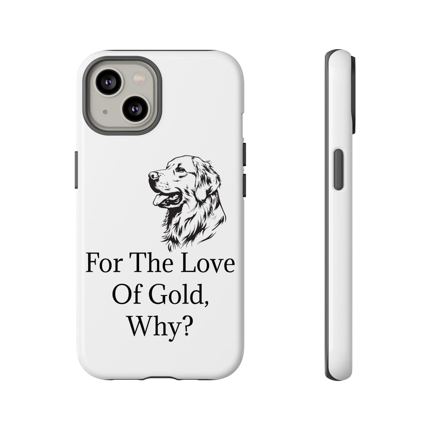 For The Love Of Gold iPhone Case