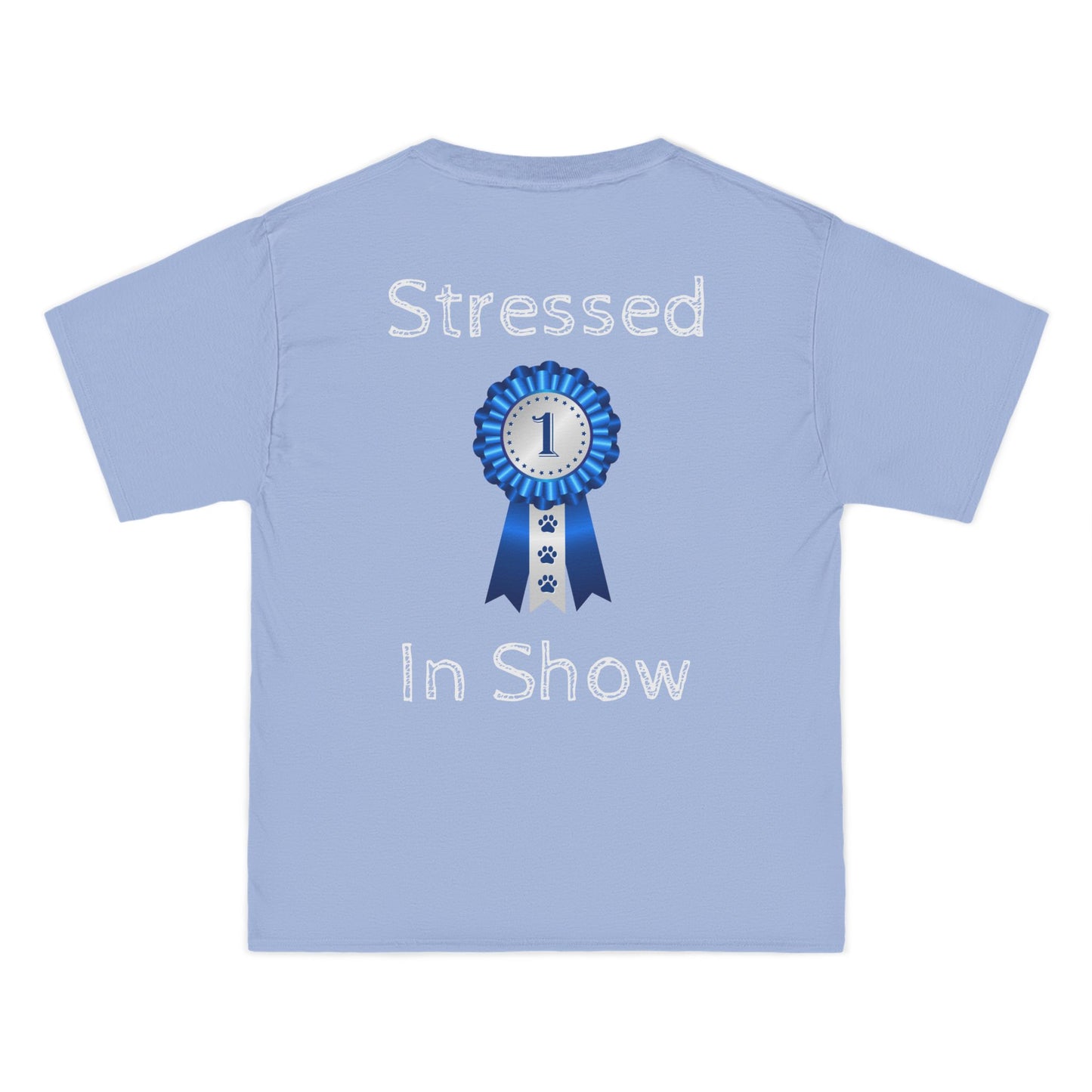 Stressed In Show Men's Short-Sleeve Crewneck Tee