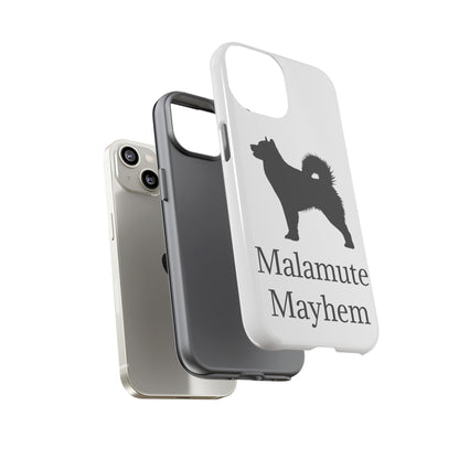 Malamute Mayhem iPhone Case