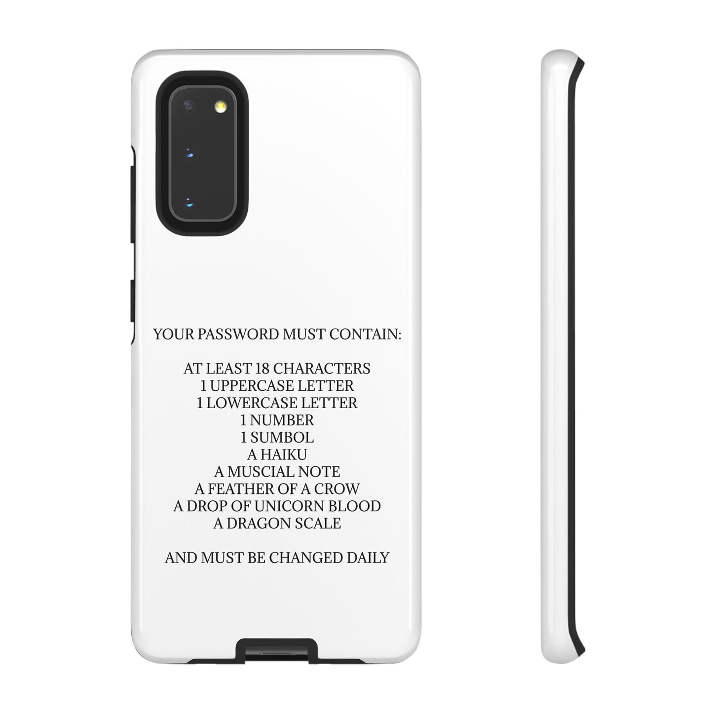 Password Samsung Case