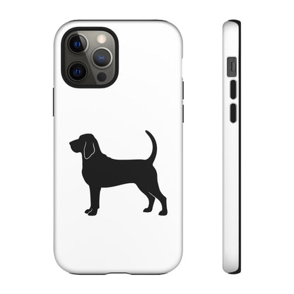 Bloodhound Silhouette iPhone Case