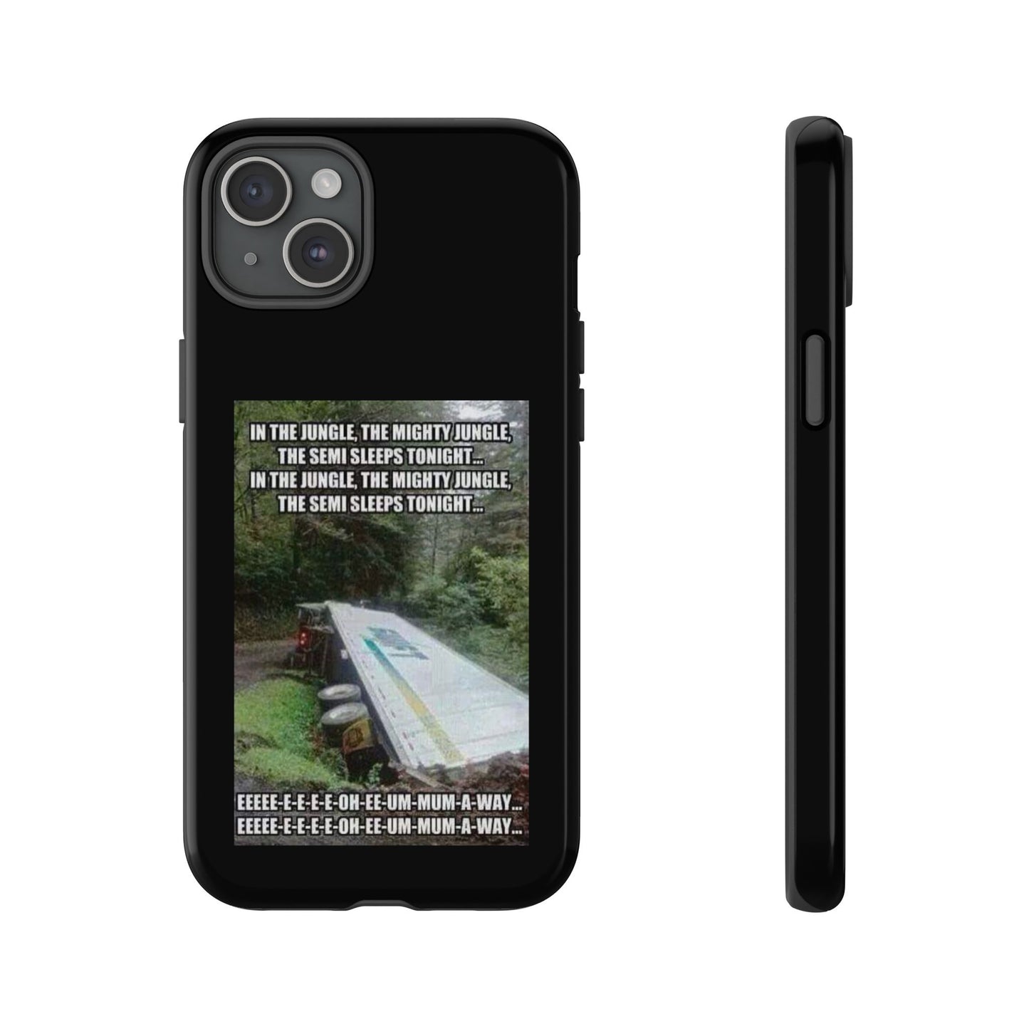 Semi Sleeps iPhone Case