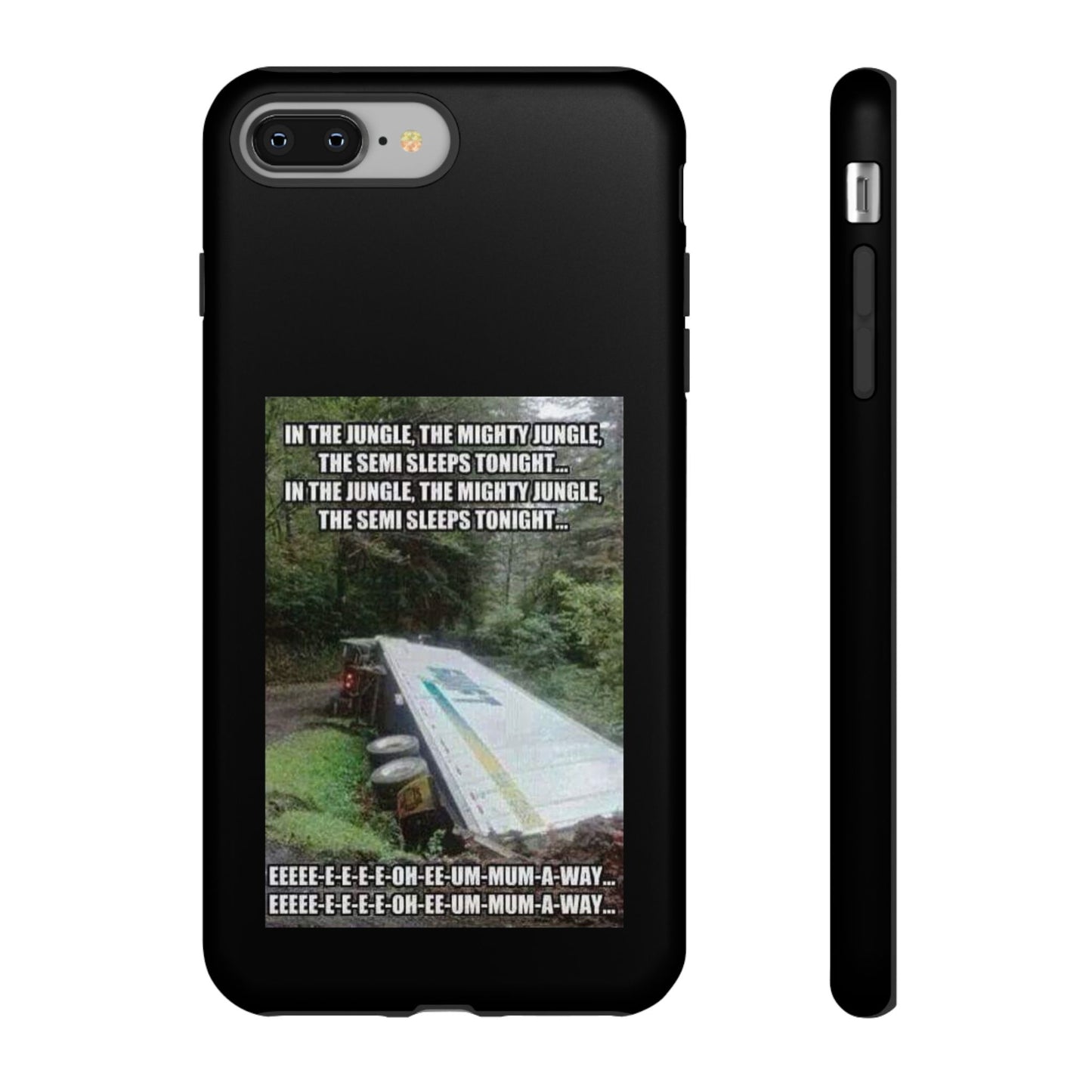 Semi Sleeps iPhone Case
