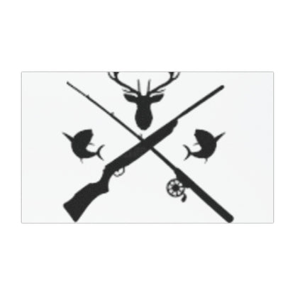 Hutning/Fishing Indoor/Outdoor Magnet