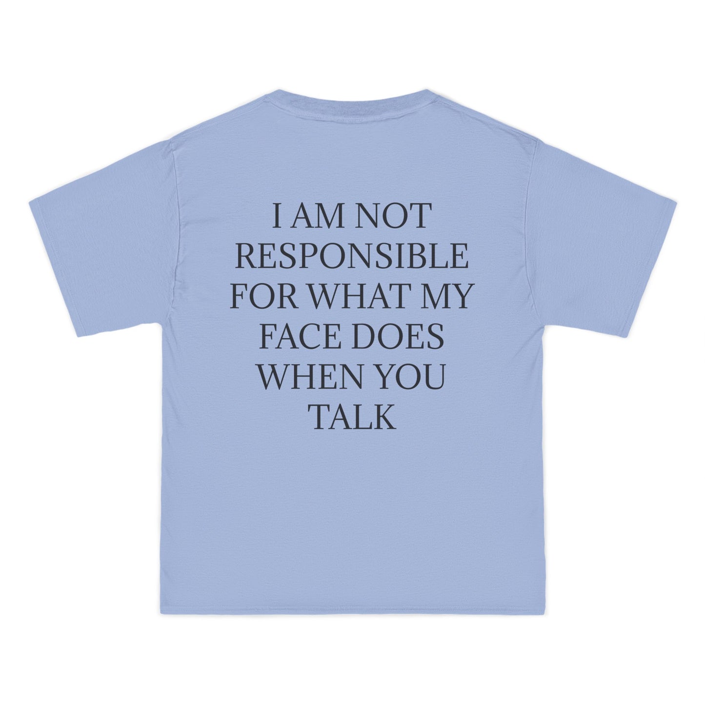 When You Talk Men's Short-Sleeve Crewneck Tee