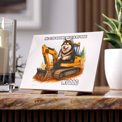 Digmaster Ceramic Photo Tile