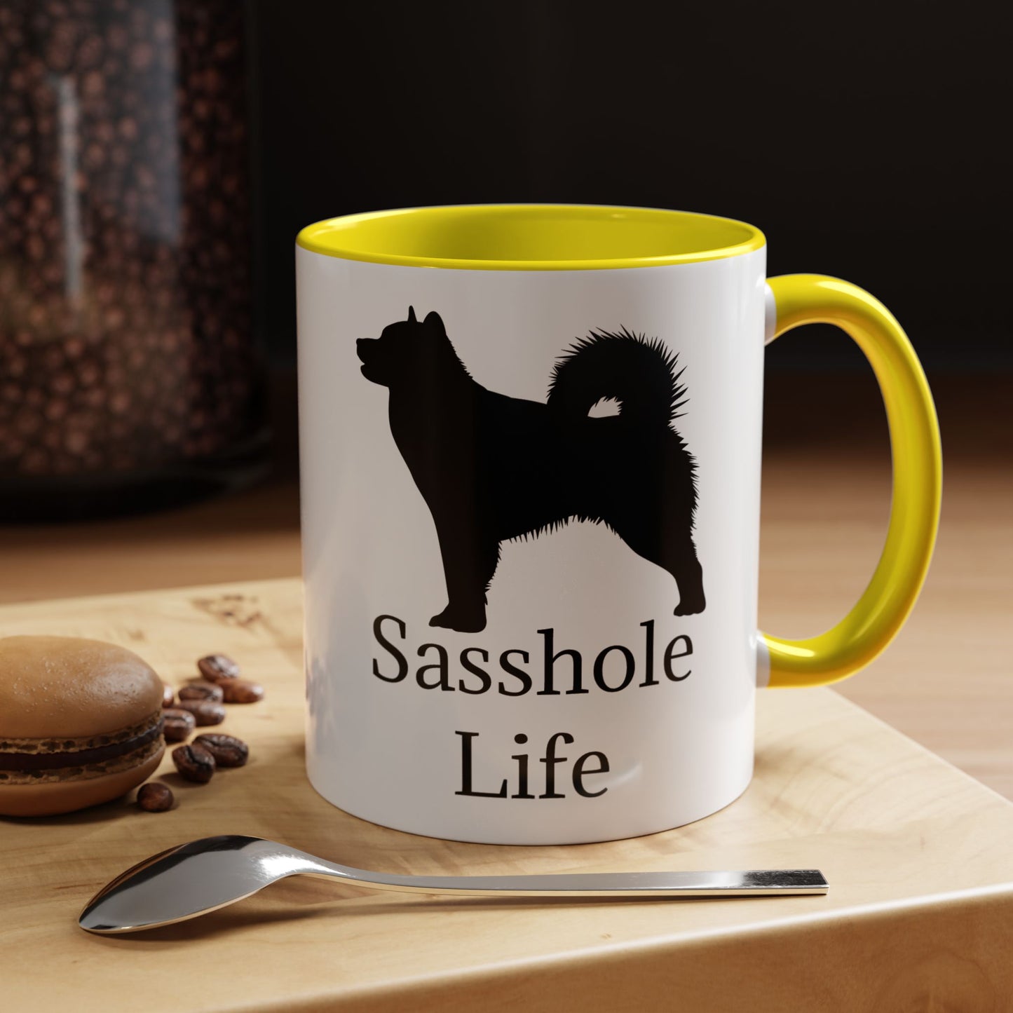 Sasshole Life 2-Tone Coffee Mug